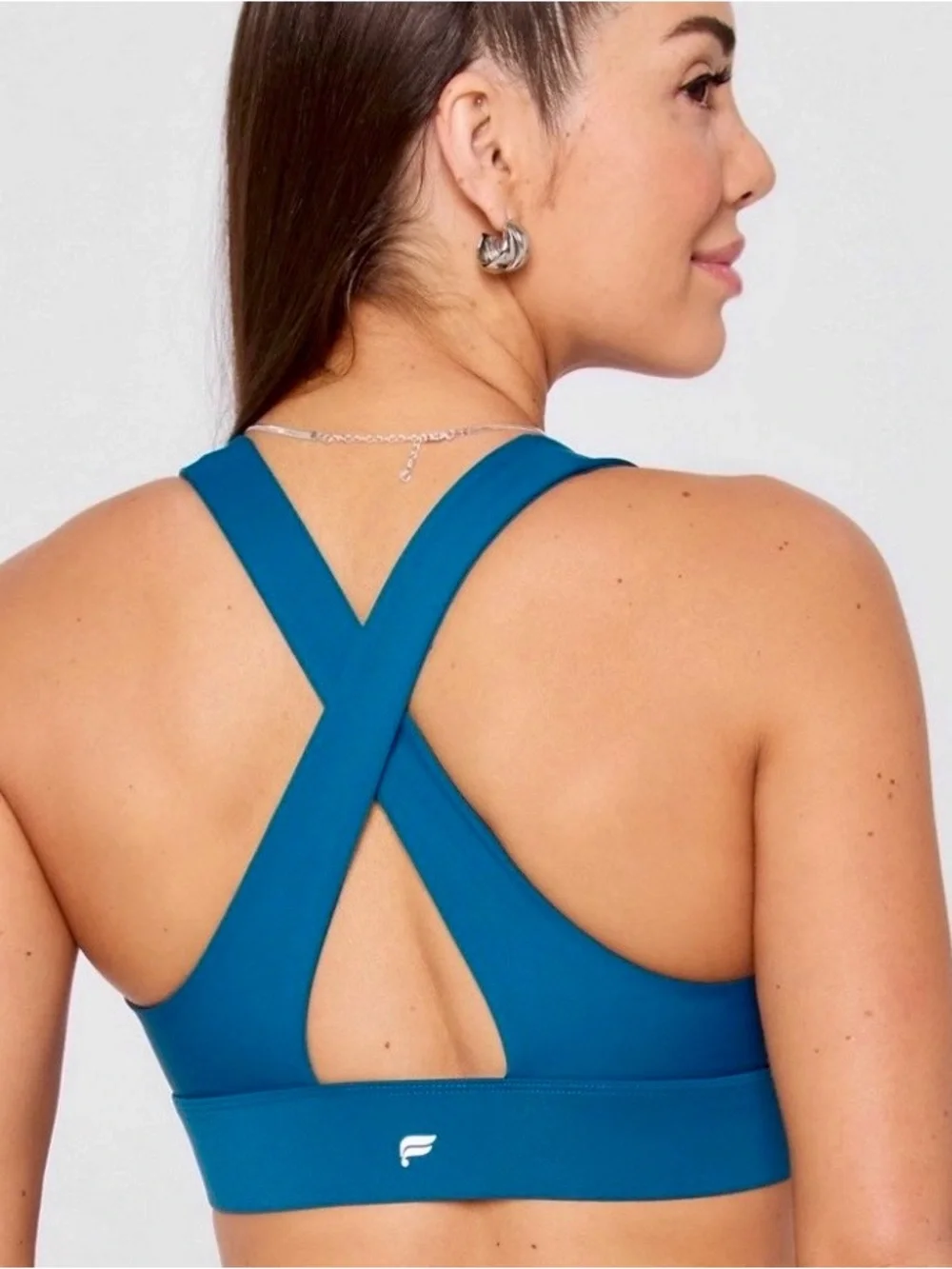 NWT Fabletics Oasis Twist Medium Impact Sports Bra